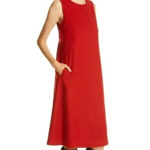 Eileen Fisher Soft Wool Flannel Dress